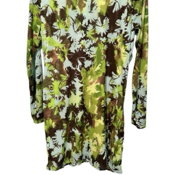 Future Collection Green Floral BodyCon Mini Dress - Picture 9 of 13